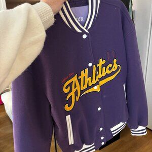 Varsity Jacket mauve